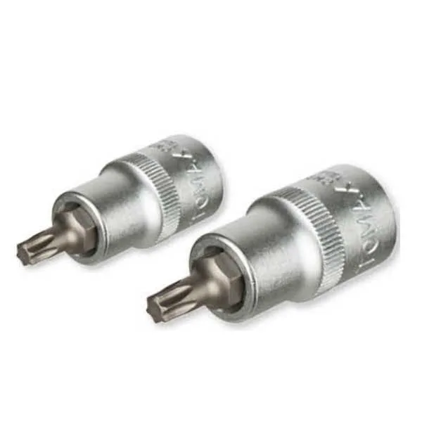 TOMAX  Lokmalı Star Torx Bits Uç 1/2 inç  T.50X60 mm 10 Adet