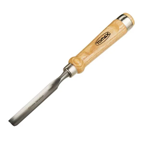 Tomax Oluklu İskarpela Ahşap Saplı 16 mm